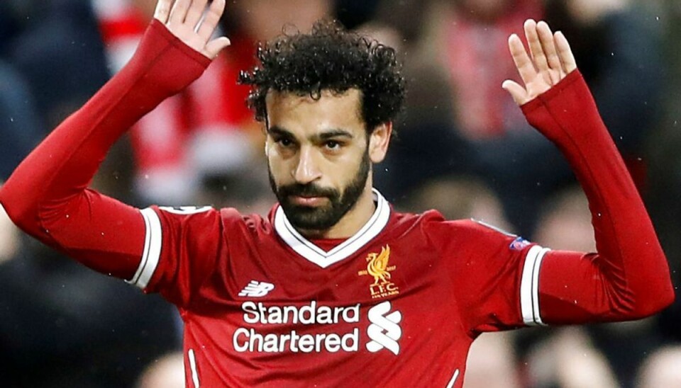 Salah-show starter målfest i Liverpool-sejr over Roma Mohamed Salah åbnede ballet mod Roma med scoringer til 1-0 og 2-0. Foto: Scanpix/Carl Recine