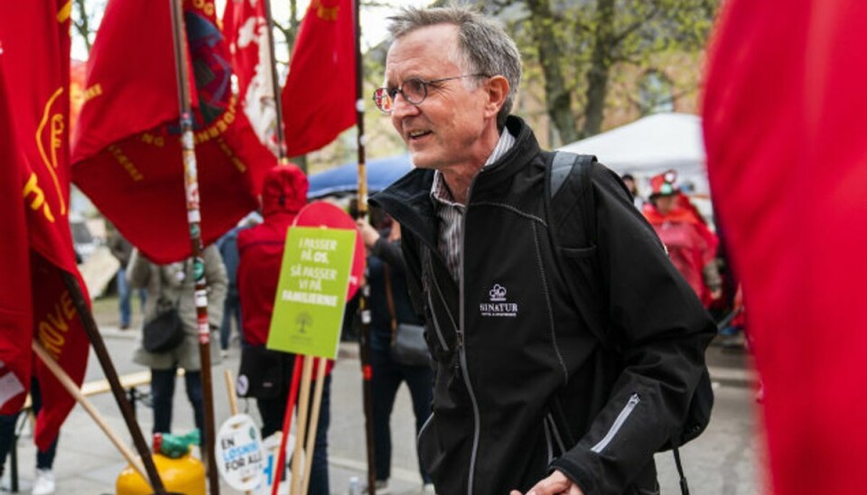 Bondo på forklaringsopgave: Forventer skuffelse – Som alle ved, har Michael Ziegler og jeg siddet i fem måneder og prøvet at finde hinanden. Det har vi ikke kunnet, siger formand for Danmarks Lærerforening Anders Bondo Christensen. Foto: Martin Sylvest/Scanpix