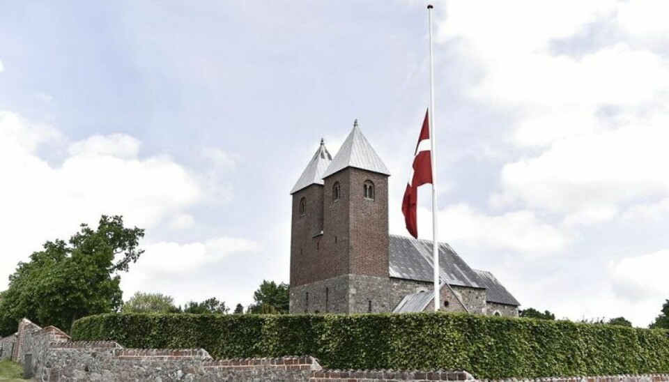 Familie og venner tog fredag afsked med Morten Jensen ved en bisættelse fra Fjenneslev Kirke mellem Sorø og Ringsted. Foto: Mads Claus Rasmussen/Ritzau Scanpix Familie og venner tog fredag afsked med Morten Jensen ved en bisættelse fra Fjenneslev Kirke mellem Sorø og Ringsted. Foto: Mads Claus Rasmussen/Ritzau Scanpix