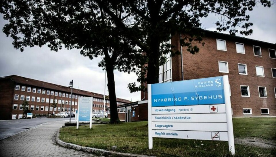 En sygeplejerske har fået alvorlige skader efter et overfald ved skadestuen på Nykøbing Falsters sygehus. (Foto: Thomas Lekfeldt/Scanpix 2017)
