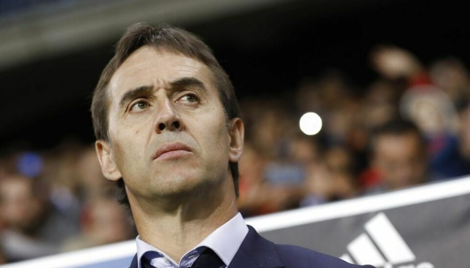 Julen Lopetegui er blevet fyret.. (AP Photo/Miguel Morenatti, File)