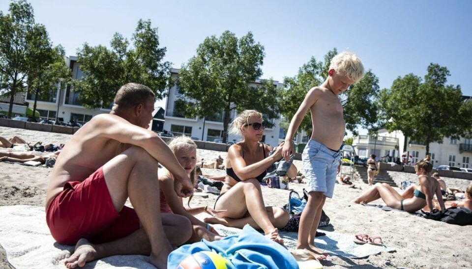 Den ekstreme hede kan vi godt vænne os til, lader det til. (Foto: Sofie Mathiassen/Scanpix)