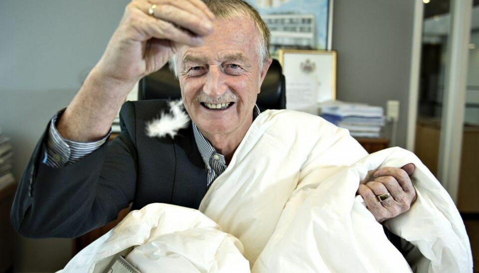 Direktør Lars Larsen fylder 70 år mandag den 6. august. . (Foto: Henning Bagger/Ritzau Scanpix) Direktør Lars Larsen fylder 70 år mandag den 6. august. . (Foto: Henning Bagger/Ritzau Scanpix)