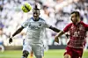 FCK-angriberen Dame N’Doye (til venstre) scorede sine første mål i årets Europa League-kvalifikation i hjemmekampen mod CSKA Sofia. Foto: Anders Kjærbye/Scanpix