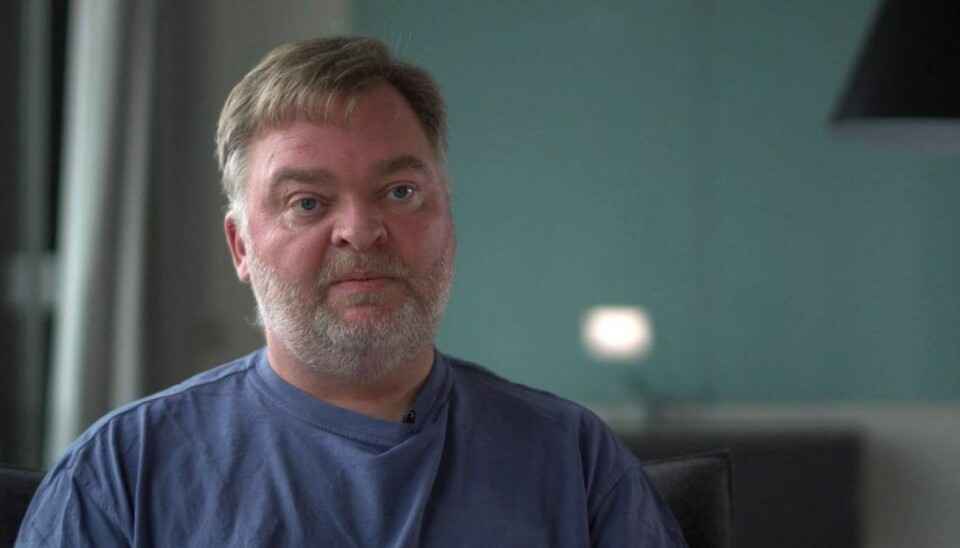 Her er manden Bilka ikke ønsker som kunde Michael Sørensen handler fremover ikke i Bilka. Foto: Niels Bentsen, TV2 Østjylland.