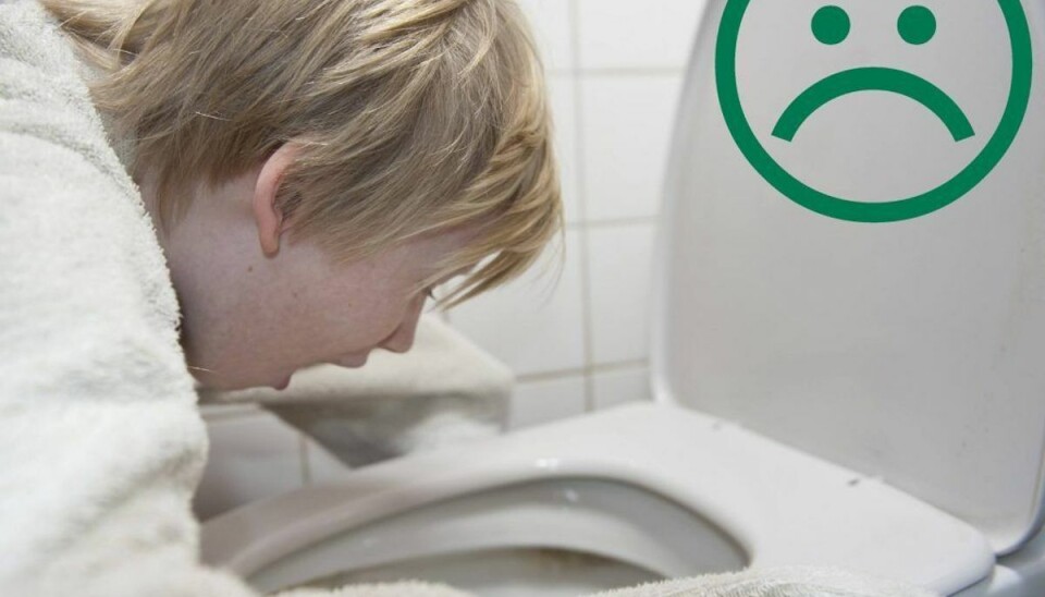 Igen bliver der uddelt smileys med nedadvendte mundvige til en restaurant i Kolding Storcenter. Foto: Colourbox/Fødevarestyrelsen.