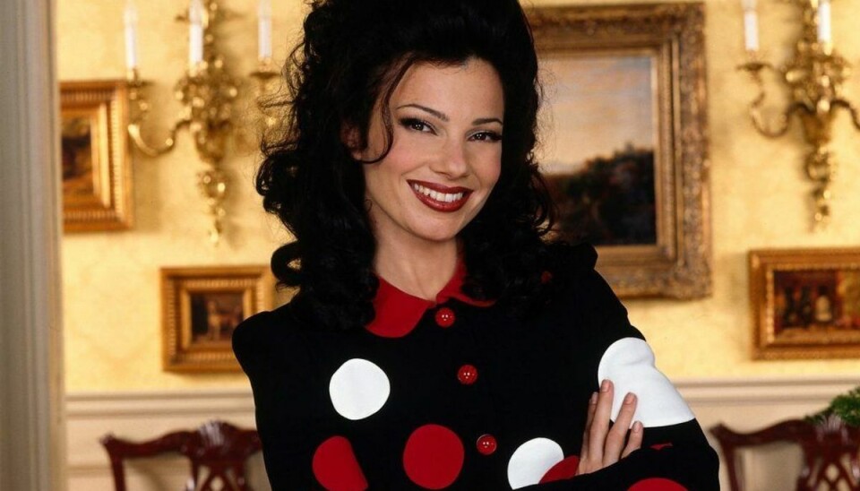 Alletiders barnepiges liv alt andet end alletiders: Kræft, voldtægt og en homoseksuel mand Fran Drescher i rollen som ‘Alletiders Barnepige’, Fran Fine. (Foto: Scanpix)
