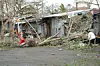 Supertyfonen Mangkhut har lørdag smadret sin vej gennem østaten Filippinnerne. Foto: Scanpix