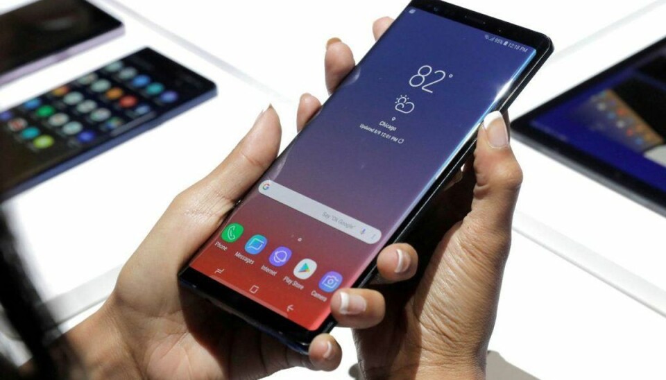 Ny telefon-skandale på vej? Kvinde sagsøger mobilfirma for brændende telefon Samsung Galaxy Note 9 skulle være absolut brandsikker… (Foto: Scanpix)