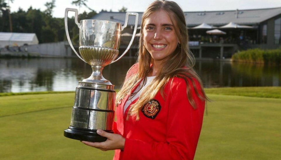 Fremadstormende sportsstjerne fundet myrdet på banen Celia Barquin kunne i juli måned kalde sig europæisk mester i golf for amatører. Hun nærmede sig sit gennembrud som professionel. (Foto: Scanpix)