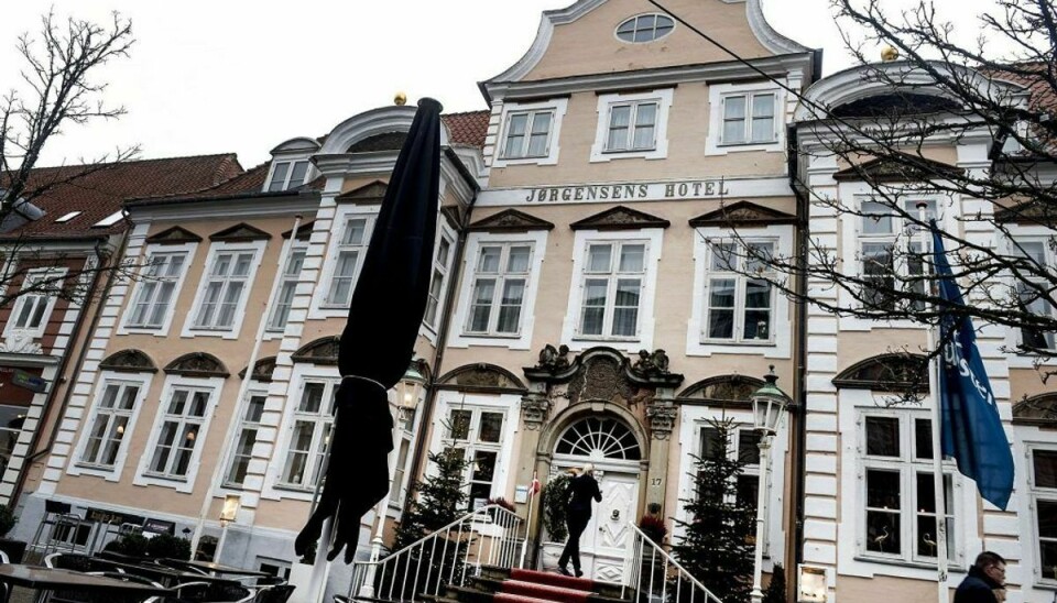 Det smukke gamle hotel i Horsens skal have nyt navn. (Foto: Scanpix)