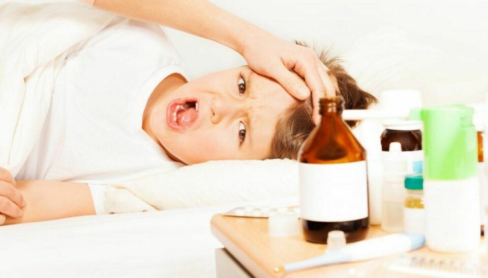 Skarlagensfeber kræver en god søvn, men også behandling med antibiotika. Foto: Colourbox