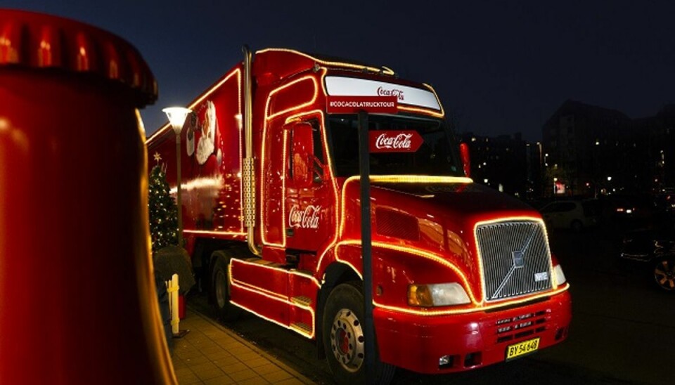 Coca Cola-lastbilen udvider ruten: Se hvornår den kommer til din by