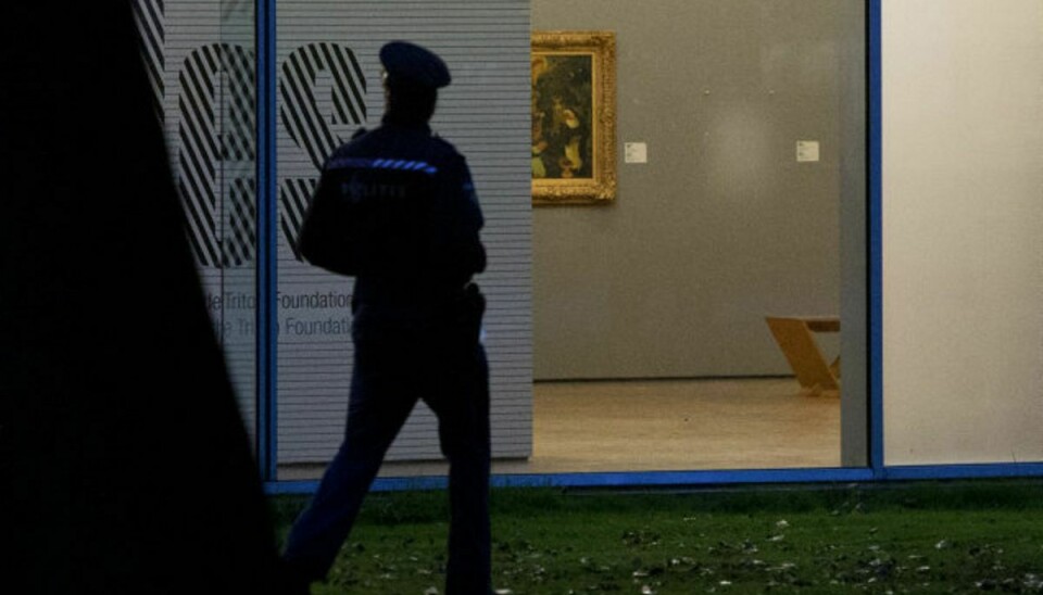 Malerierne blev stjålet fra Kunsthal Museum i Rotterdam for seks år siden. Foto: Robin Utrecht/AFP
