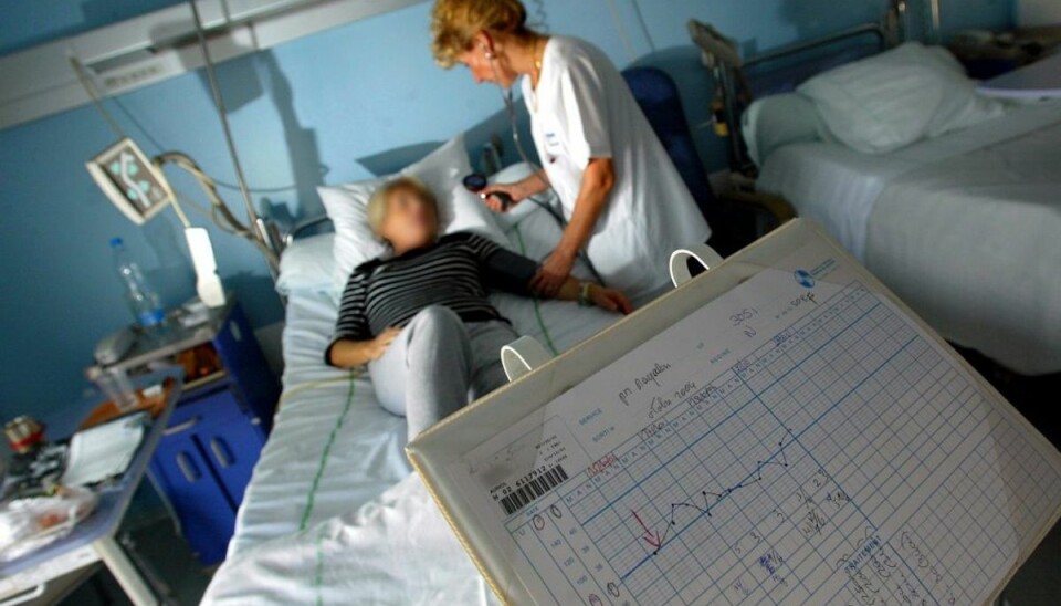 Stigning i antallet af ældre patienter rammer pressede sygehuse Der er udsigt til væsentlig mere travlhed på sygehusene. Foto: Colourbox