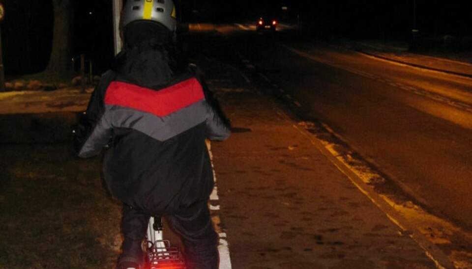 – Øv ruten i mørket med barnet mange gange. Det kan være, at den lige vej ikke er den sikreste og tryggeste. (Modelfoto) Foto: Colourbox/Free