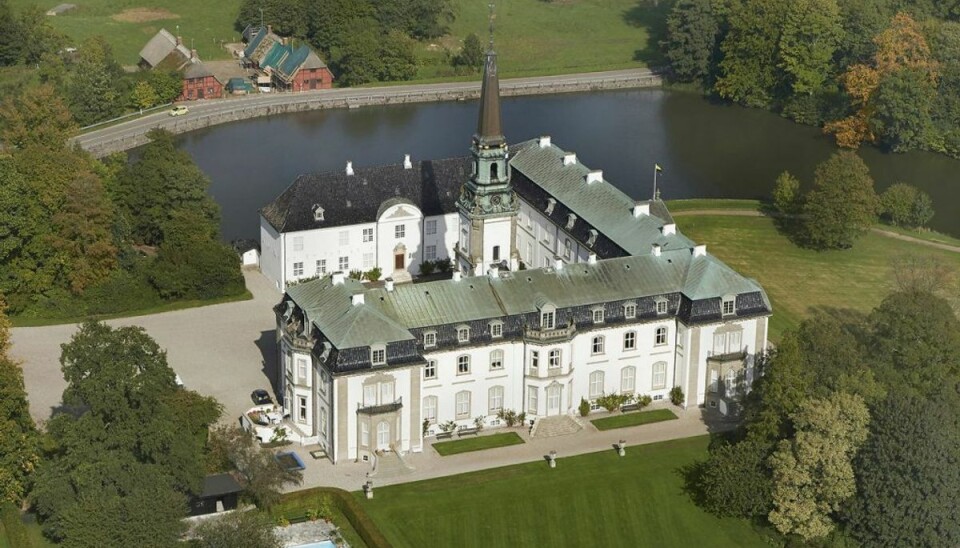 Ung dansk greve død i tragisk ulykke Bregentved Gods ved Haslev på Sjælland. Foto: Scanpix.