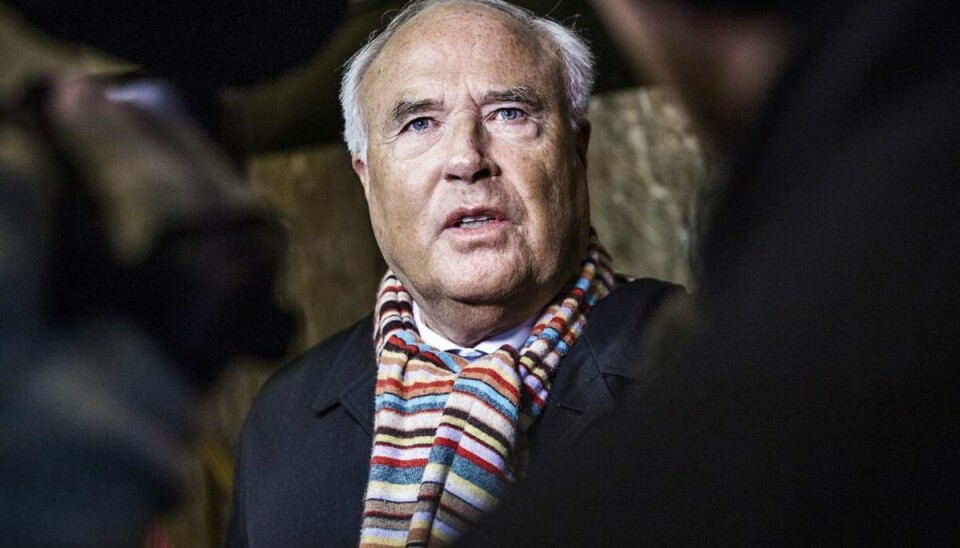 Flemming Østergaard ramt af kræft Flemming Østergaard. Tidligere bestyrelsesformand Flemming Østergaard fyldte 75 år onsdag den 31. oktober 2018.. (Foto: Thomas Lekfeldt/Ritzau Scanpix)
