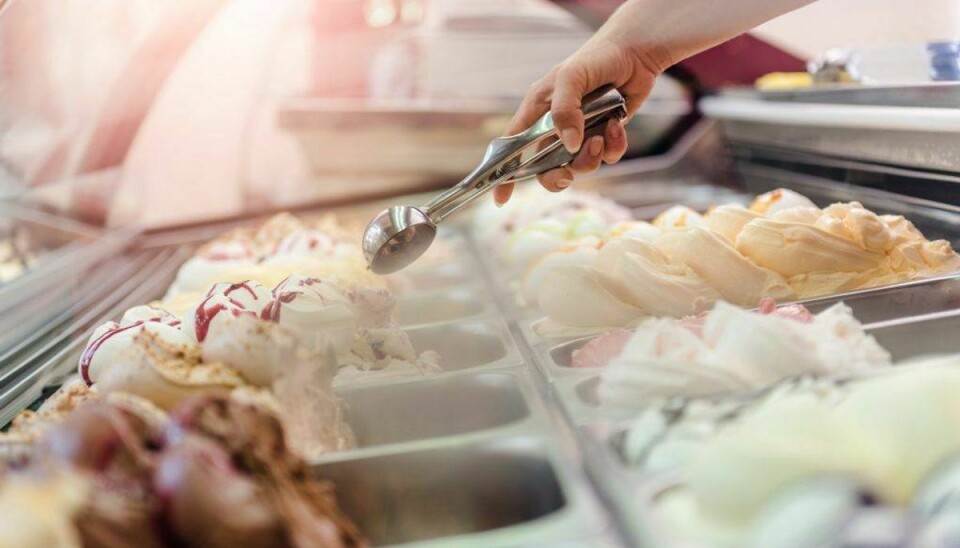 Pigen spiste isen i et indkøbscenter i nærheden af familiens hotel. (Foto: Shutterstock)