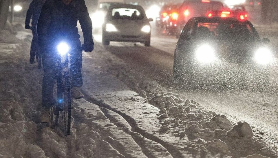 DMI: Snestorm og ned til minus 10 grader