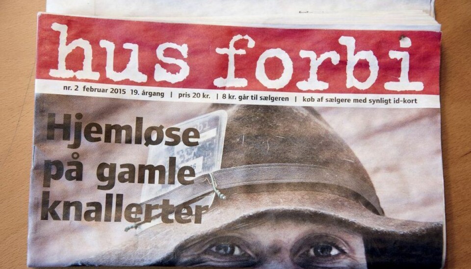 Hjemløs mand forsøgt brændt af Forbrydelsen blev anmeldt af en mand, der ofte har købt Hus Forbi af den hjemløse. (Foto: Scanpix)