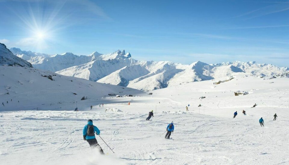 Val Thorens er et af de mest populære skisportssteder i de franske alper. (Foto: Shutterstock)