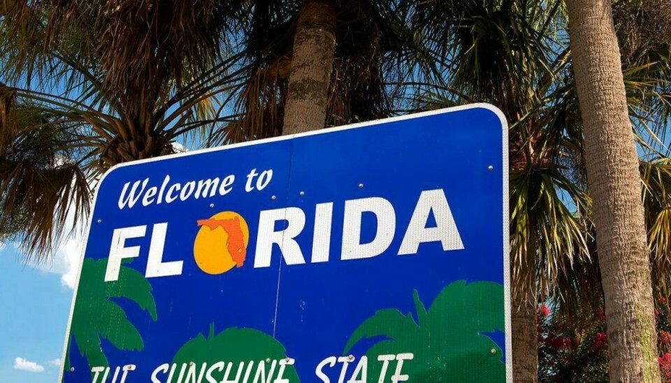 Florida man er ikke verdens mest vanvittige mand. Det er en række vanvittige fortællinger om mænd fra Florida. Foto: Scanpix.