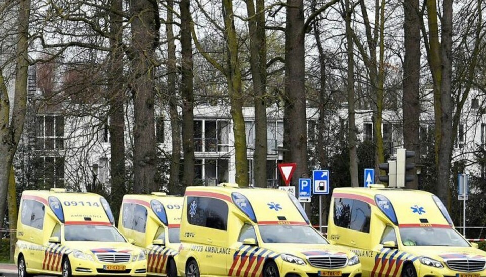 Martin var kilometer fra skyderi i Holland: Surrealistisk