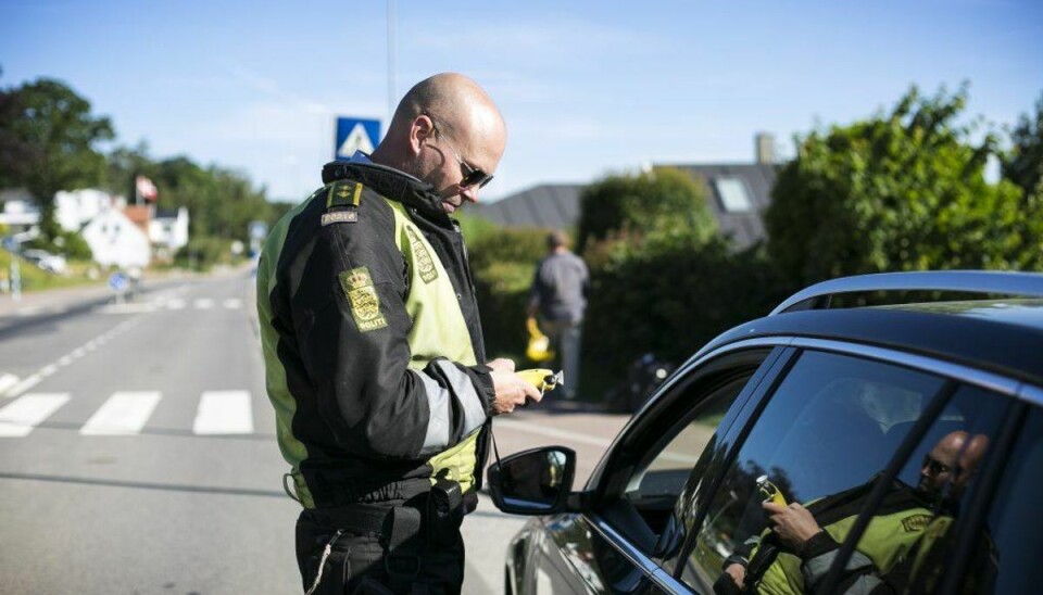 Igen har Østjyllands Politi været på kontrol i Aarhus V. Og igen blev der kørt vanvittigt stærkt. KLIK for mere. Arkivfoto: Rådet for Sikker Trafik.