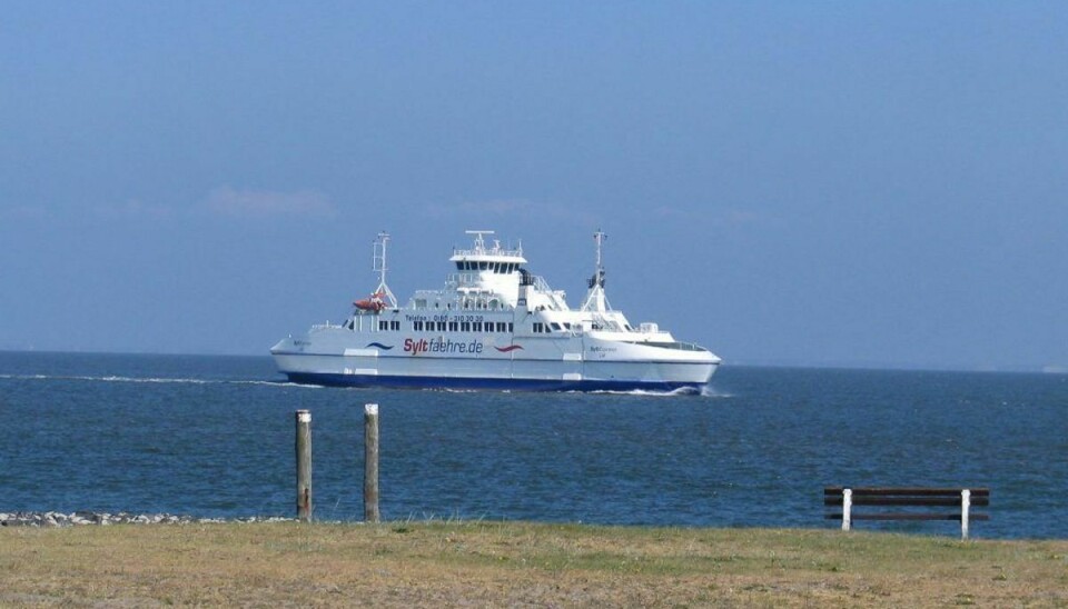 126 passagerer og besætningsmedlemmer er fanget på SyltExpress. Foto: Daniel Ponten/Wikimedia Commons