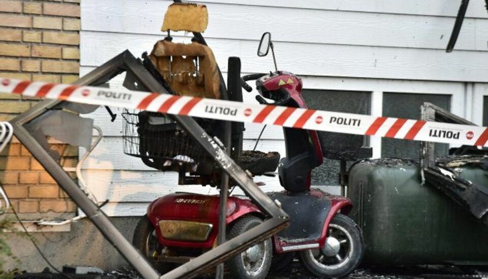 En voldsom brand brød ud på Plejecenter Farsøhthus i Allingåbro. Foto: Scanpix En voldsom brand brød ud på Plejecenter Farsøhthus i Allingåbro. Foto: Scanpix