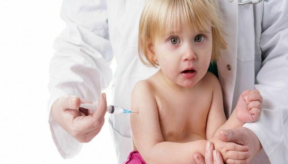 Polio kan kun behandles via en vaccine. Foto: Colourbox.