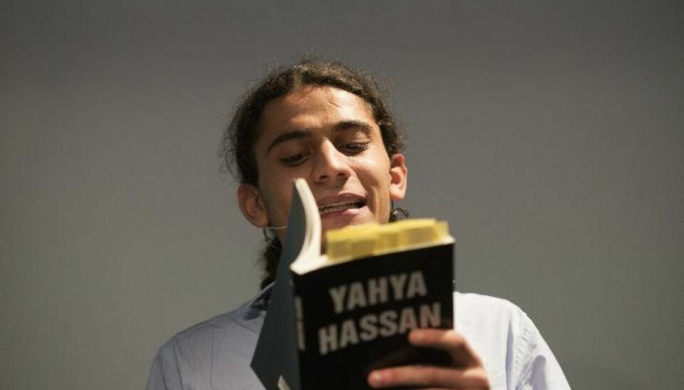 Yahya Hassan har begået lovovertrædelserne, mens han har været massivt påvirket af stoffer. Det har en retslægeerklæring slået fast. Foto: Claus Bech/arkiv/Scanpix