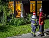 Der var udbrudt brand på Seniorcenter Møllegården. Foto: Beredskab Øst