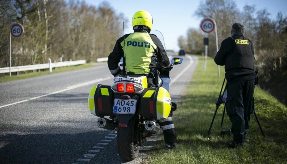 Politiet har netop gennemført en målrettet kontrol. Og fik mange i nettet. KLIK for mere info. Foto: Rådet for sikker Trafik.