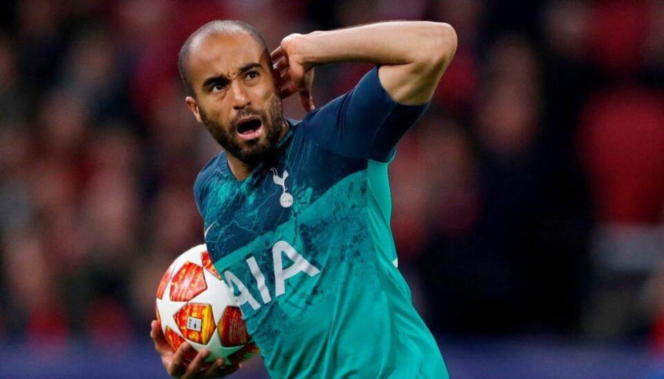 Hattrick-vanvid sender Tottenham i finale Lucas Moura blev hattrick-helt. Foto: Scanpix