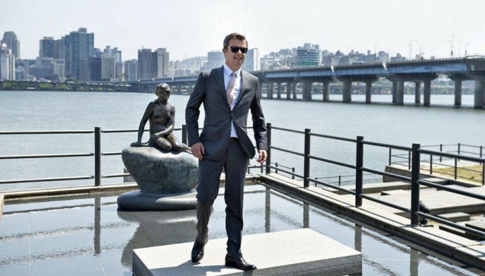 Kronprins Frederik har senest besøgt Sydkorea. KLIK VIDERE OG OPLEV KRONPRINSENS LIV I BILLEDER. Foto: Scanpix Kronprins Frederik har senest besøgt Sydkorea. KLIK VIDERE OG OPLEV KRONPRINSENS LIV I BILLEDER. Foto: Scanpix