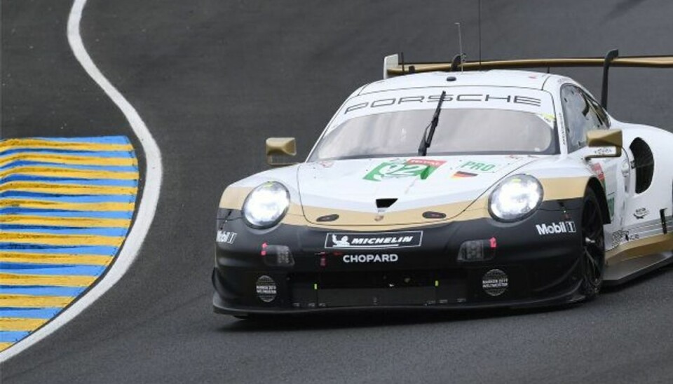 Dansker er verdensmester efter Le Mans Michael Christensens Porsche sluttede som nummer ti i GTE Pro-klassen i Le Mans. (Arkiv) Foto: Fred Tanneau/AFP
