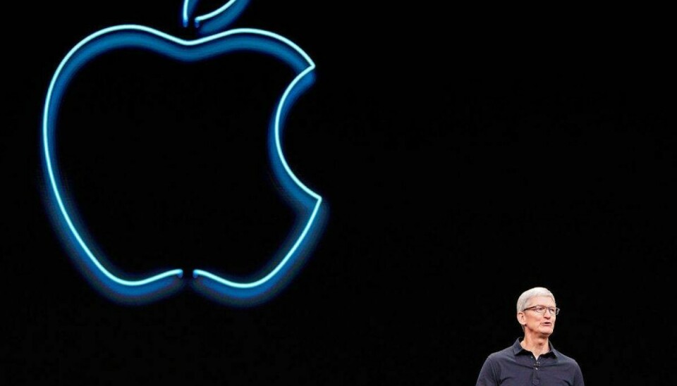 Tim Cook er chefen for Apple. Foto: Scanpix