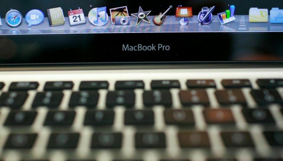 Der er tale om MacBook Pro-computere solgt i perioden september 2015 til februar 2017. Foto: Robert Galbraith/Scanpix.