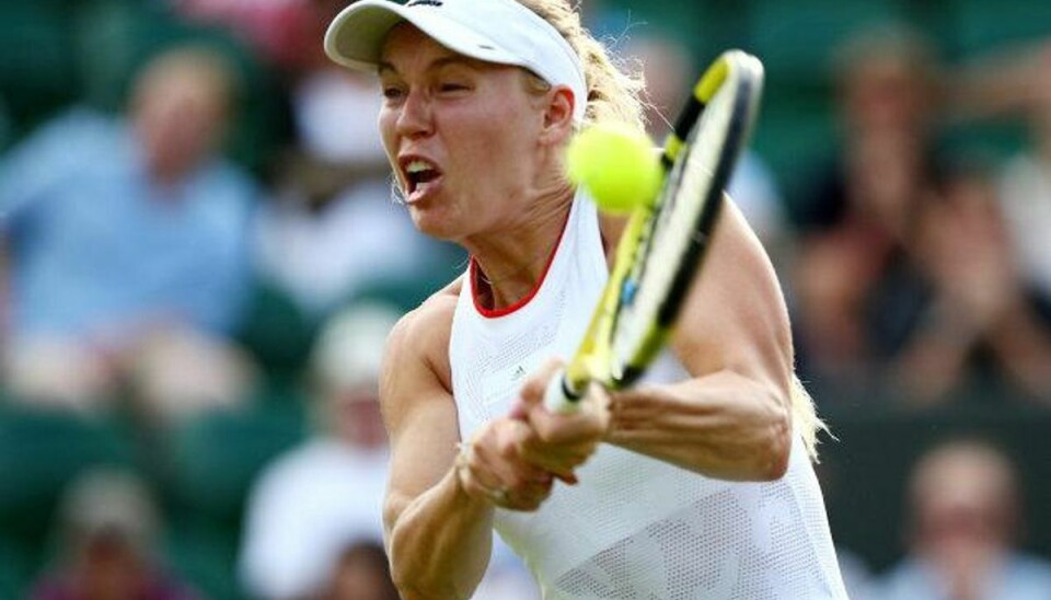 Wozniacki i klam oplevelse: – Det var virkelig ulækkert Caroline Wozniacki fik en dårlig optakt til Wimbledon, da hun blev nødt til at flytte ud af det hus, som hun havde lejet i London. Foto: Hannah Mckay/Reuters