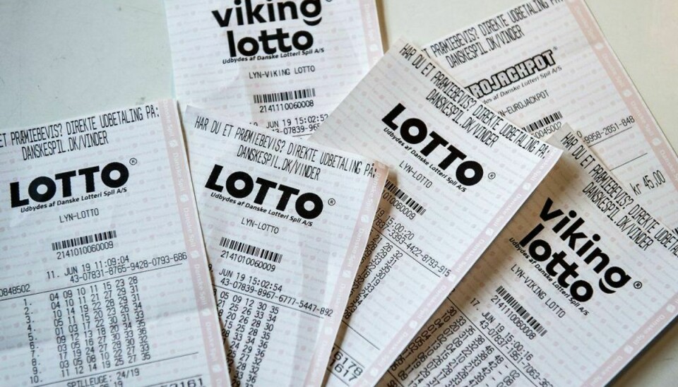 Tre heldige personer i en Lottoklub har scoret den helt store gevinst. Foto: Scanpix