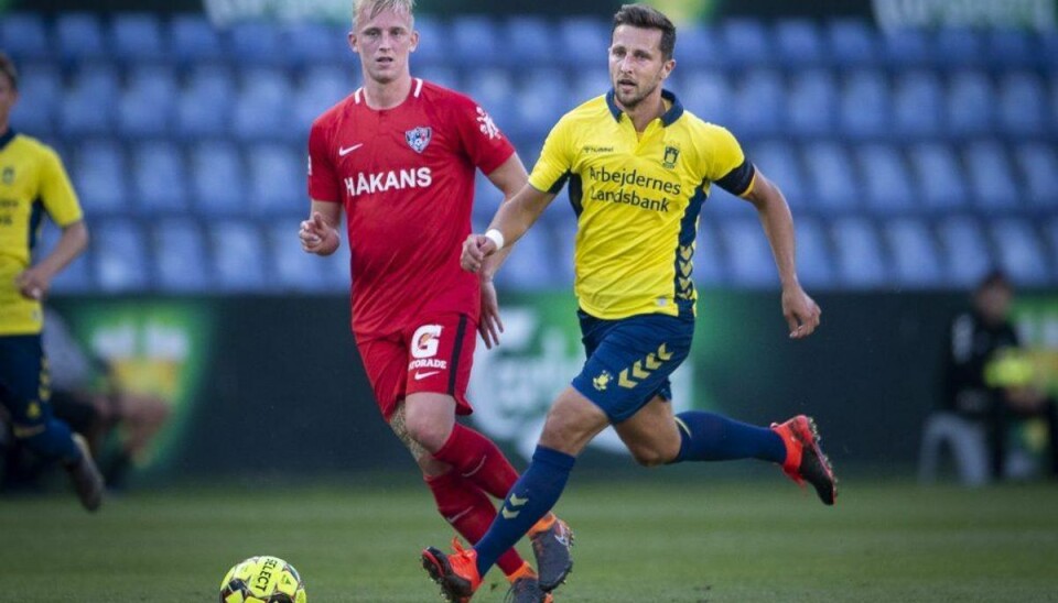 Brøndby sejrer og tager skridt mod Europa League Brøndby vandt i Europa League-kvalifikationen. Foto: Scanpix.