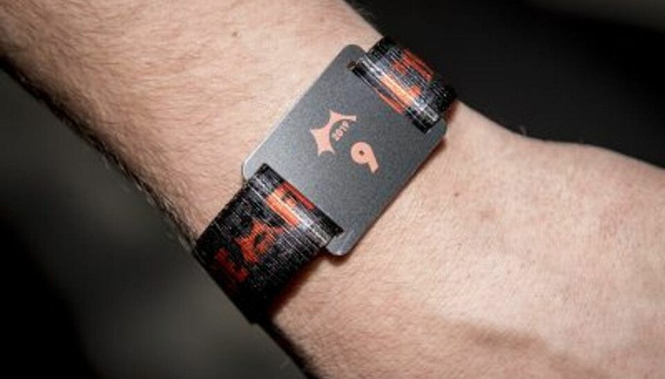 Festival-fadæse: Hæver 700.000 fra gæster Som noget nyt var der i år chip i armbåndene. Foto: Scanpix