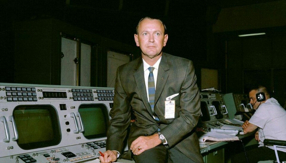 Chris Kraft, født Christopher C. Kraft, Jr., døde mandag i Houston. Han blev 95. Chris Kraft var en pioner indenfor rumfart. Klik videre for flere billeder. Foto: Scanpix