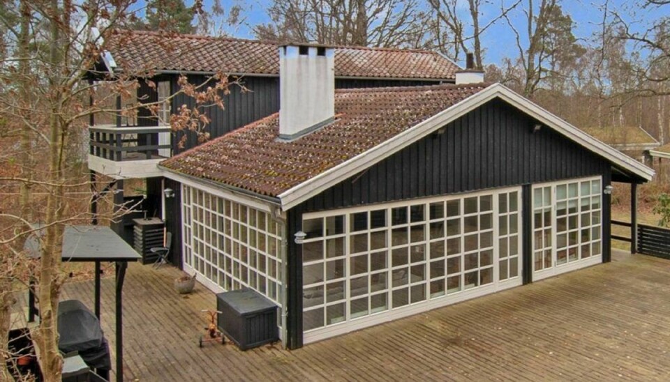 Mads Langers sommerhus i Hornbæk, der nu kan erhverves for den nette sum af 6,7 millioner kroner. Foto: Foto: Brix Westergaard