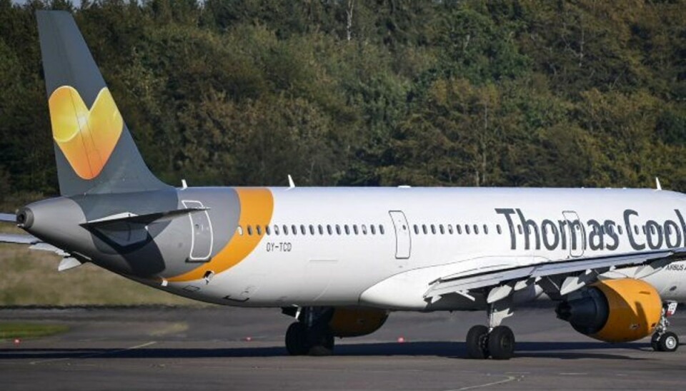 Fly i Skandinavien er aflyst efter kollaps Thomas Cook har måttet aflyse alle afgange fra Københavns Lufthavn mandag morgen. (Arkivfoto.) Foto: 50090 Johan Nilsson/Tt/Scanpix