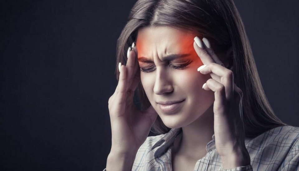 Spændingshovedpine kan stamme fra helt andre steder. KLIK og se flere fakta om din hovedpine. Du vil nok blive overrasket. Foto: Colourbox.