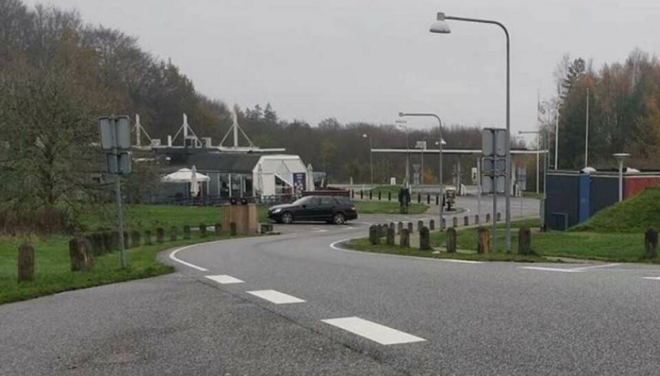 Mystisk anholdelse på dansk rasteplads