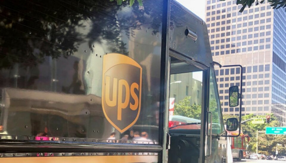 En varevogn fra fragtfirmaet UPS endte i centrum af en voldsom biljagt i Florida. (Arkivfoto.) Foto: Lisa Baertlein/Reuters